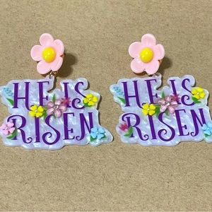 💕❤️Multicolor Easter Acrylic Earrings